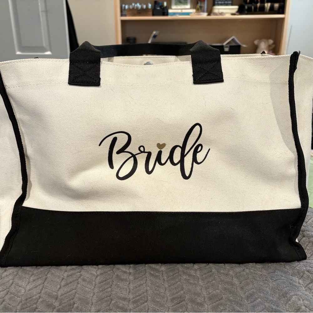 Bride Canvas Tote Bag